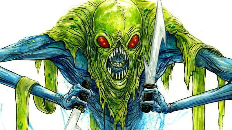 Cusak The Burster by Alex Pardee